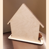 Customizable Dog House Photo Frame - Laser Art