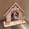 Customizable Dog House Photo Frame - Laser Art