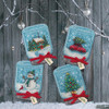 Dimensions Christmas Jars Counted Cross Stitch Ornament Kit