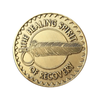 Alcoholics Anonymous AA The Healing Spirit Affirmation Coin - Antique Bronze Sobriety Medallion