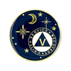 AA Moon & Stars Sobriety Anniversary Coin