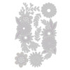 Sizzix Thinlits Dies 7/Pkg - Floral Contours