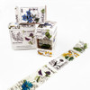 49 And Market Curator Washi Tape Roll | Botanical Postage Stamp