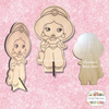 Princess Dolls DIY Unfinished Wood Shapes 6/Pkg