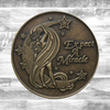 Alcoholics Anonymous AA Expect a Miracle – Bronze Sobriety Medallion