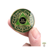 Alcoholics Anonymous (AA) Anniversary Coin – "Celtic Knot" Sobriety Medallion