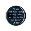 Man On The Bed Affirmation Coin