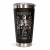 Personalized Family Crest Coat of Arms Laser Engraved 20oz Tumbler