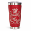 Personalized Family Crest Coat of Arms Laser Engraved 20oz Tumbler