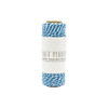 Craft Perfect Striped Bakers Twine | French Blue