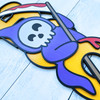BOO Halloween Sign | Grim Reaper Skull