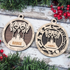 Personalized Laser Engraved Dog Ornament | Boxer