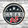 Clean AF Affirmation Coin