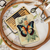 Needle Minder Storage Case - Black Butterfly