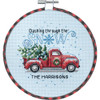 Dimensions Learn-A-Craft Counted Cross Stitch | Holiday Family Truck
