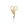 ToolTron Gold-Plated Swarovski Crystal Stork Scissors 3.5"