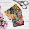 Magnetic Needle Minder Storage Case - Blue Dragonflies