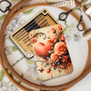 Needle Minder Storage Case | Vintage Floral Heart