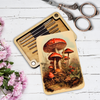 Needle Minder Storage Case | Vintage Mushrooms