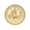 Alcoholics Anonymous AA A New Beginning Affirmation Coin - Antique Bronze Sobriety Medallion