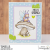 Stamping Bella Rubber Stamp | Tiny Townie Wonderland Caterpillar