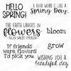 Stamping Bella Rubber Stamps | Hello Spring Sentiments