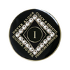 NA Clean Time Diamond Crystal Coin Medallion