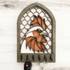 Key Holder Wall Plaque | Rooster / Chicken