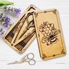 Magnetic Scissor Minder Storage Case - Honeycomb Bee