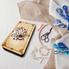Magnetic Scissor Minder Storage Case - Honeycomb Bee