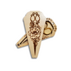 Embroidery Scissors Wooden Storage Case