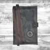 AA Genuine Camo Leather Big Book & 12n12 Double Book Cover | Regular Print - Medallion Holder