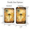 Needle Minder Storage Case | Dragonfly - Yellow