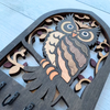Key Holder Wall Plaque | Owl