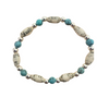 AA Big Book Bracelet | Natural Stone Beads