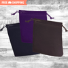 Faux Velvet Drawstring Gift Pouch