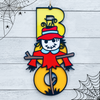 BOO Scarecrow Halloween Sign - Seasonal Wall Art
