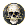 AA Skull Sobriety Anniversary Coin