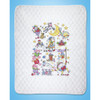 Design Works Stamped Cross Stitch Kit | Nursery Rhymes Quilt