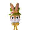 Bucilla Easter Bonnet Parade Felt Applique Ornaments Kit 6/Pkg