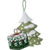 Bucilla Nordic Noel Felt Applique Ornaments Kit 4/Pkg