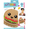 American Crafts Burger Sew Cute Backpack Clip Sewing Kit