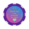 AA & NA Poker Chip – Sharing & Caring Sponsor Sobriety Token