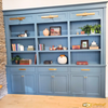 Living Room Built-Ins with Accent Lighting
