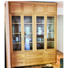 Solid Wood Hutch Cabinet – Custom Storage & Display Furniture