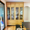 Solid Wood Hutch Cabinet – Custom Storage & Display Furniture