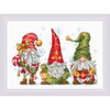 RIOLIS Jolly Gnomes Counted Cross Stitch Kit