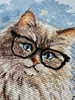 RIOLIS Writer Of Meowmoirs Counted Cross Stitch Kit