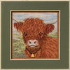 Mill Hill Highland Cow Counted Cross Stitch Kit