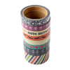 American Crafts Happy Halloween Washi Tape 8/Pkg